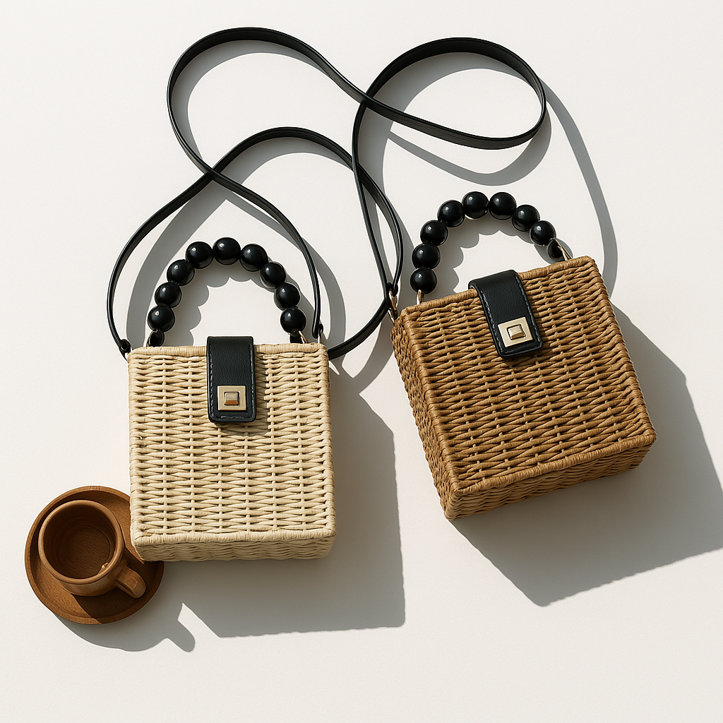 Bolsa de Palha - Luxo